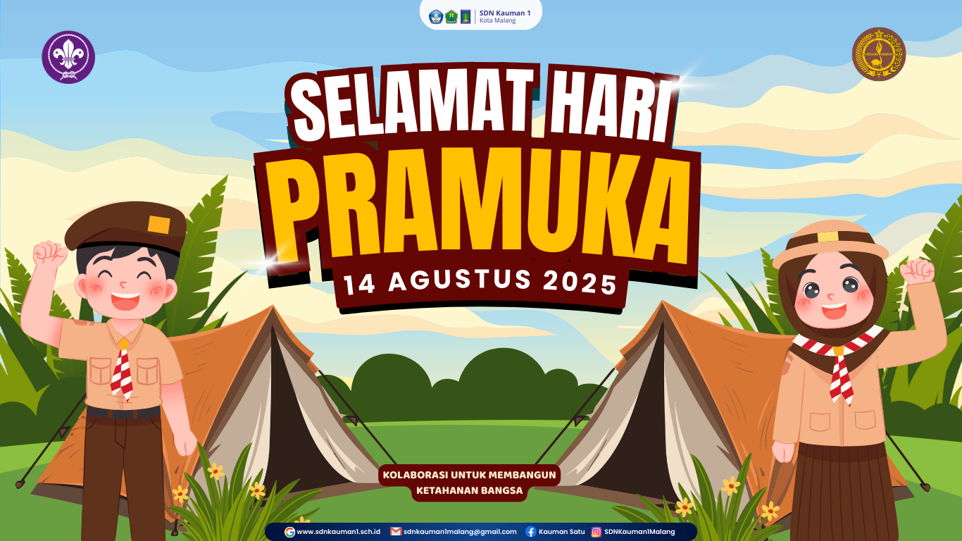 SDN Kauman 1 Peringati Hari Pramuka 2025 dengan Semangat Kebersamaan
